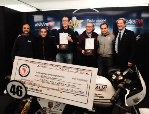 Team In Moto con l’Africa: consegnate presso lo stand FMI di Motor Bike Expo le donazioni. Federmoto.it