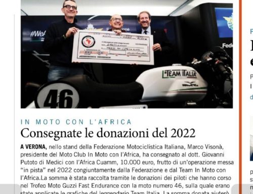 Team Imcla: “consegnate le donazione 2022” – InMoto.it
